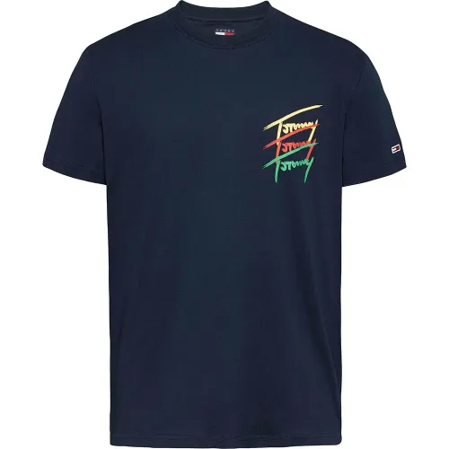 타미힐피거 DM0DM20771 Regular Fit 반팔 티셔츠 141679328