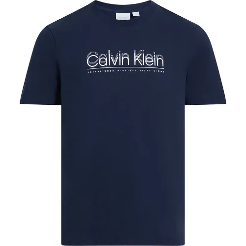 캘빈클라인 Double Logo 반팔 티셔츠 141679608