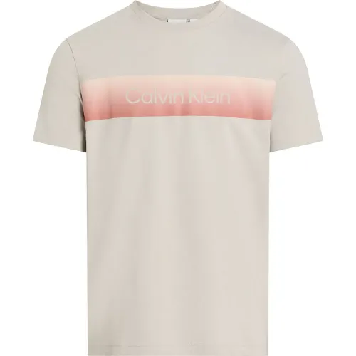 캘빈클라인 Linear Chest Logo 반팔 티셔츠 141679683