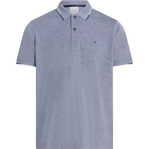 캘빈클라인 Oxford 반팔 폴로 셔츠 141679749