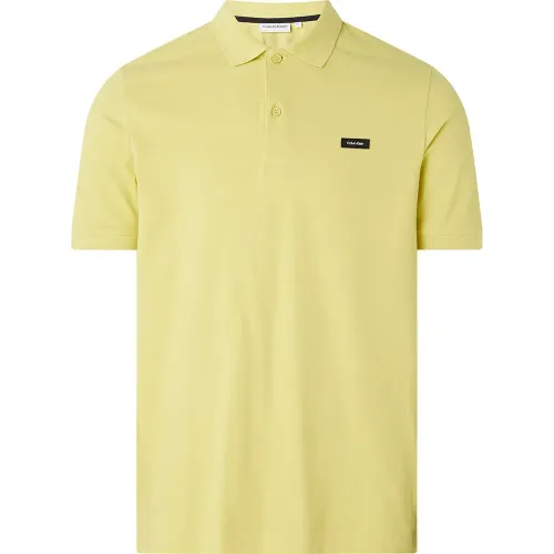 캘빈클라인 Stretch Pique Slim Button 반팔 폴로 셔츠 141679765