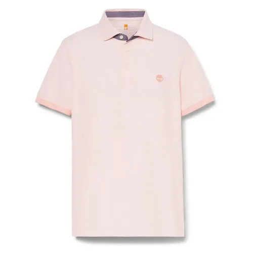 팀버랜드 Baboosic Brook Oxford 반팔 폴로 셔츠 141688604