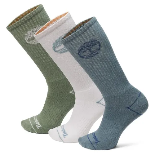 팀버랜드 Bowden FC Tree 로고 크루 양말 3 팩 141688627