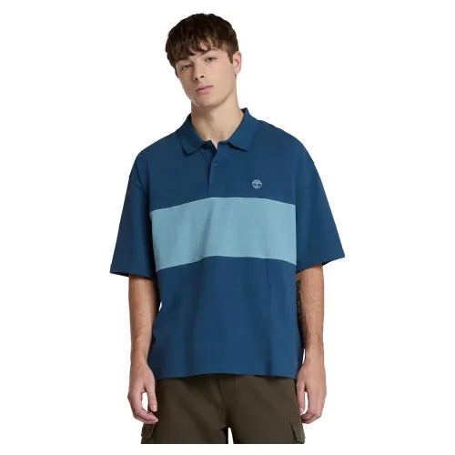 팀버랜드 Color Block Rugby 반팔 폴로 셔츠 141688721
