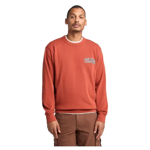 팀버랜드 Front Timbs Graphic Crew Neck 스웨터 141688821