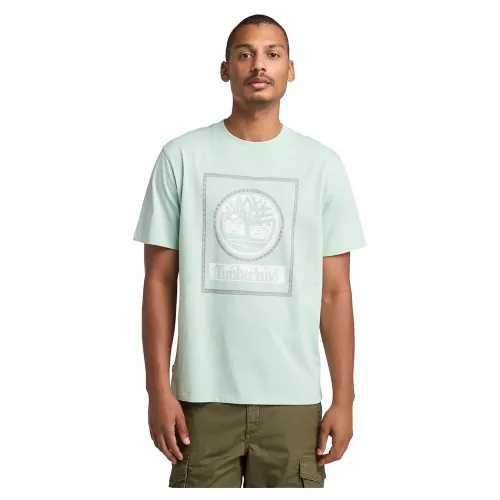 팀버랜드 Front Seasonal Stack 로고 반팔 티셔츠 141688826