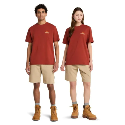 팀버랜드 Illustrated Tree 로고 Back Graphic 반팔 티셔츠 141688901