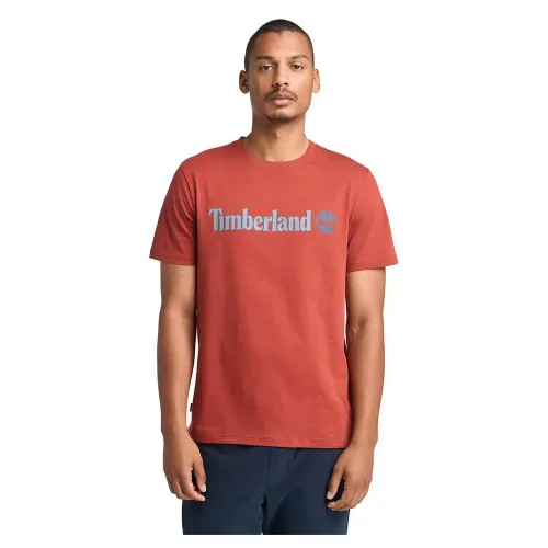 팀버랜드 Kennebec River Linear 로고 반팔 티셔츠 141688910
