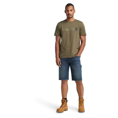 팀버랜드 Kennebec River Camo Tree 로고 반팔 티셔츠 141688913