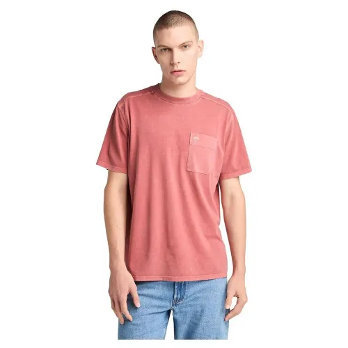 팀버랜드 Merrymack River Garment Dye Chest Pocket 반팔 티셔츠 141688937