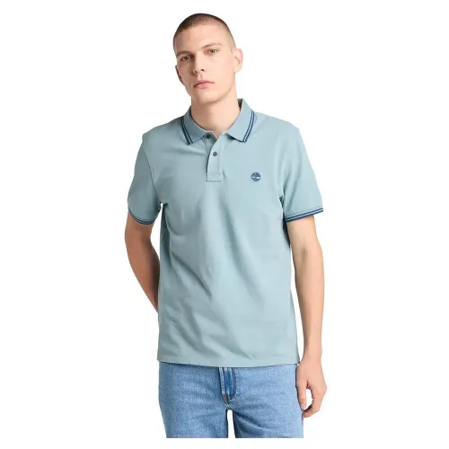 팀버랜드 Millers River Tipped Pique 반팔 폴로 셔츠 141688978