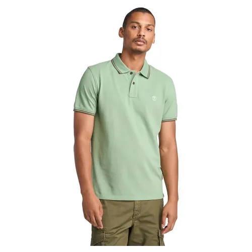 팀버랜드 Millers River Tipped Pique 반팔 폴로 셔츠 141688980