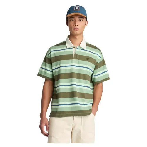 팀버랜드 Striped Rugby 반팔 폴로 셔츠 141689229
