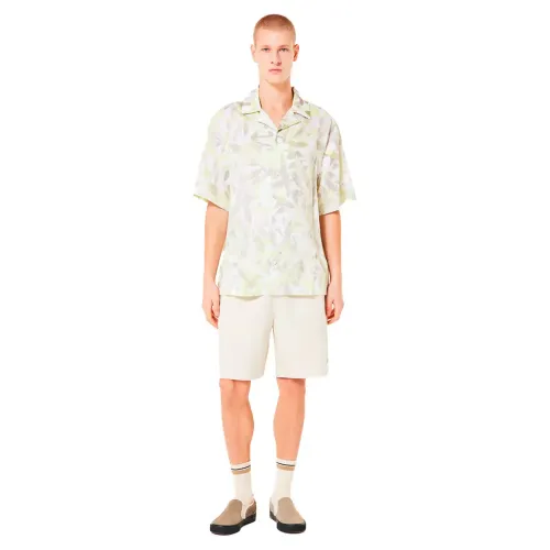 오클리 APPAREL Printed 반팔 셔츠 141711223