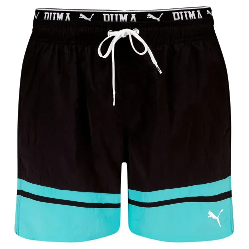 푸마 Colour Block Mid 수영 반바지 141713335