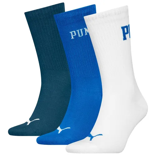 푸마 로고 크루 양말 3 켤레 141713467