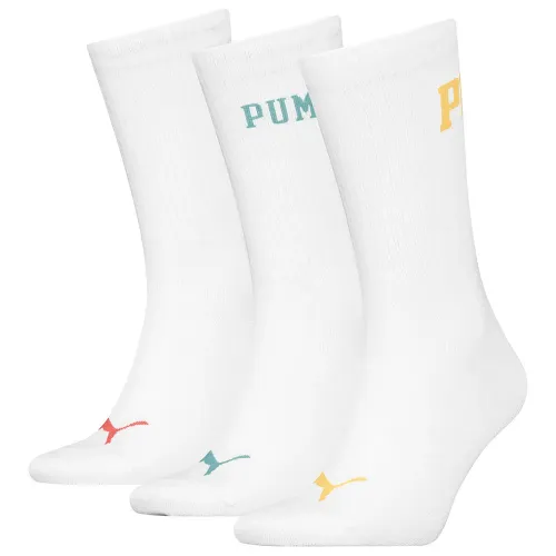푸마 로고 크루 양말 3 켤레 141713470
