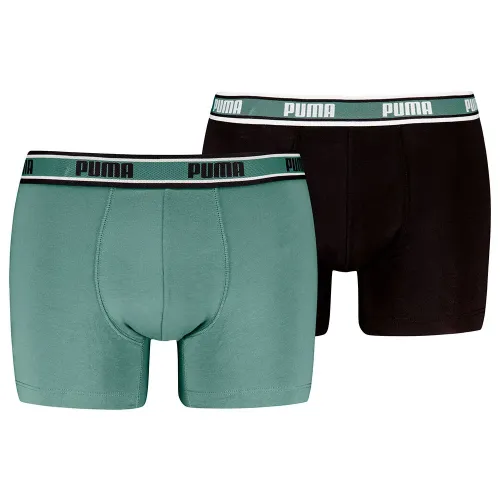 푸마 로고 Elastics 복서 브리프 2 팩 141713472
