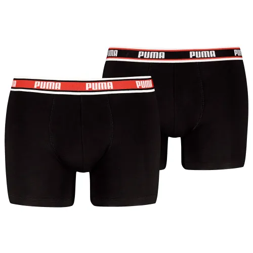 푸마 로고 Elastics 복서 브리프 2 팩 141713473