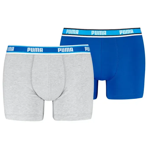 푸마 로고 Elastics 복서 브리프 2 팩 141713474