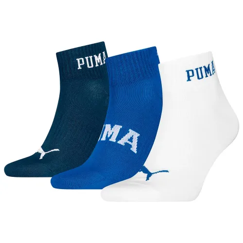푸마 로고 Quarter 양말 3 켤레 141713475