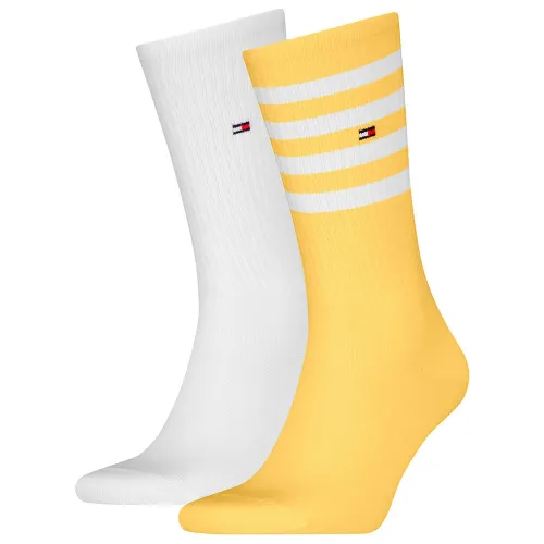 타미힐피거 Sport Stripe 크루 양말 2 켤레 141713843