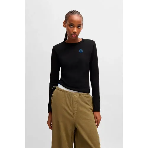 휴고 보스 BLUE Daliria 10258980 긴팔 티셔츠 141717993