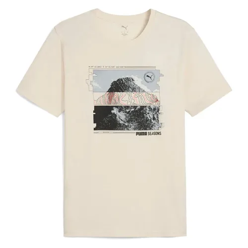 푸마 Graphics Seasons Uni 반팔 티셔츠 141725588