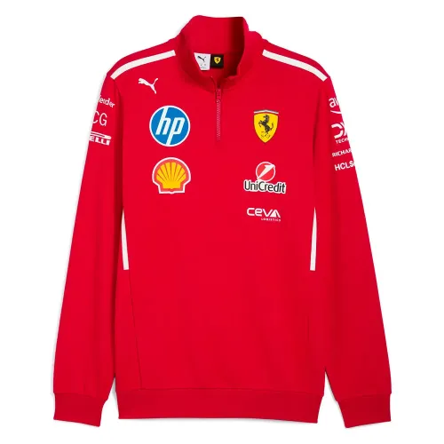 푸마 Scuderia Ferrari Team 하프 지퍼 스웨터 141758611