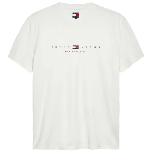 타미힐피거 Flag Linear Regular Fit 반팔 티셔츠 141785876