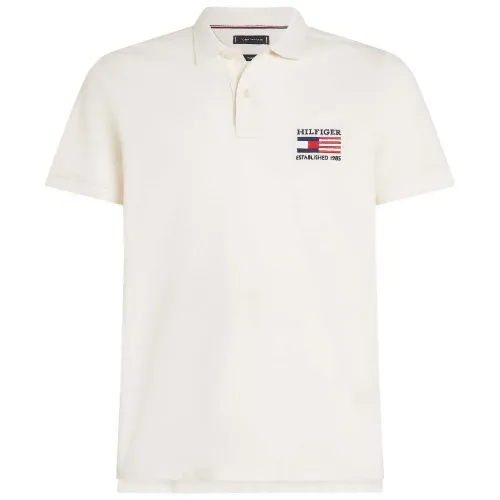 타미힐피거 Flag Regular Fit 반팔 폴로 셔츠 141786911