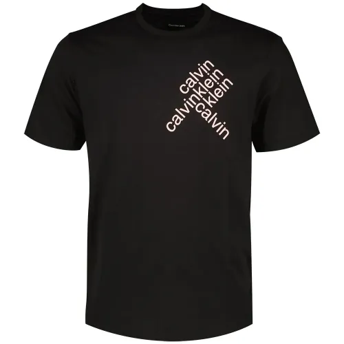 캘빈클라인 그래픽 World 반팔 티셔츠 141795011