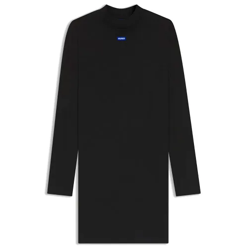 휴고 보스 Nilla 10272901 01 BLUE 긴팔 짧은 원피스 141840155