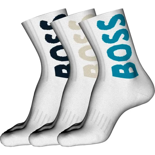 보스 Rib Logo 10263518 양말 3 켤레 141840263