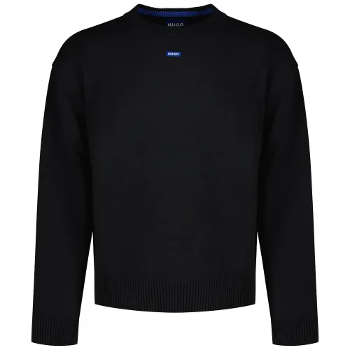 휴고 보스 San Casey 10272361 BLUE 스웨터 141840292