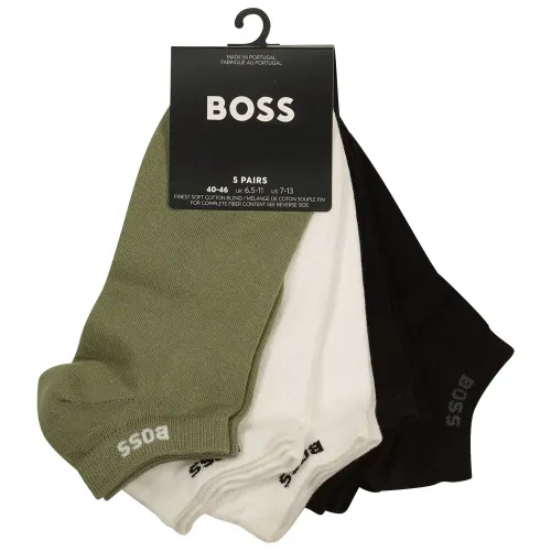 보스 Uni 10244663 01 짧은 양말 5 켤레 141840387
