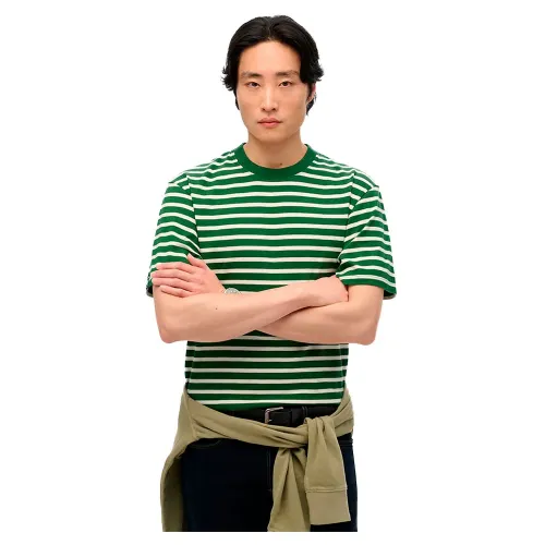 슈퍼드라이 Merchant Stripe 반팔 티셔츠 141845092