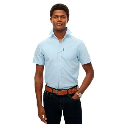 슈퍼드라이 Oxford 반팔 셔츠 141845120