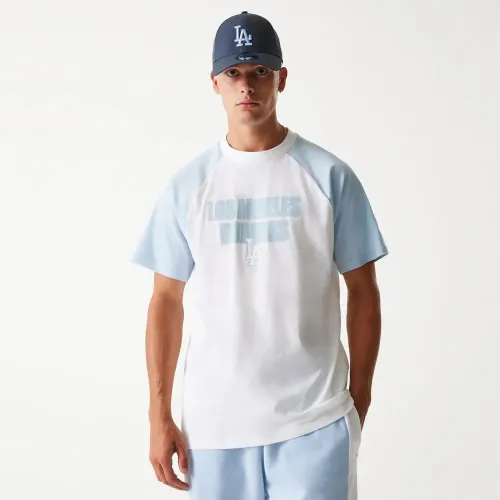 뉴에라 MLB Raglan LA 다져스 Oversize 반팔 티셔츠 141848911
