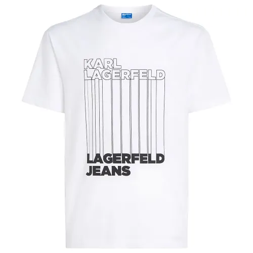 KARL LAGERFELD Reg Barcode 반팔 티셔츠 141851871