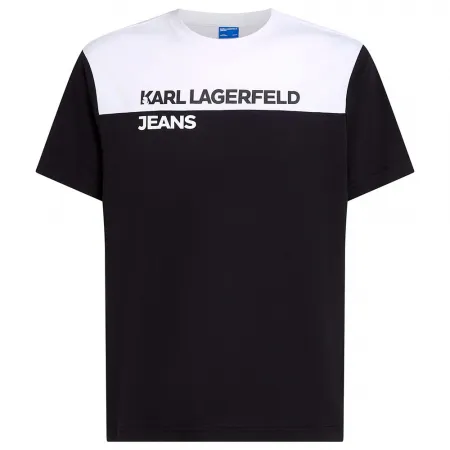 KARL LAGERFELD Reg Blocked 반팔 티셔츠 141851874