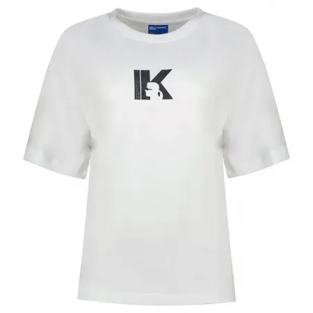 KARL LAGERFELD Reg K Logo 반팔 티셔츠 141851883