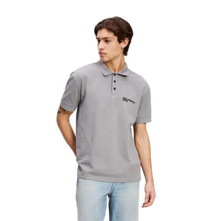 KARL LAGERFELD Regular Pique 반팔 폴로 셔츠 141851891