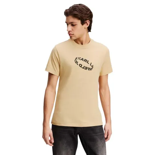 KARL LAGERFELD Slim Ring 반팔 티셔츠 141851903