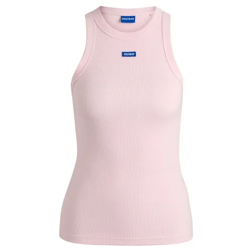 휴고 보스 Easy 10257055 BLUE 나시 티셔츠 141857408