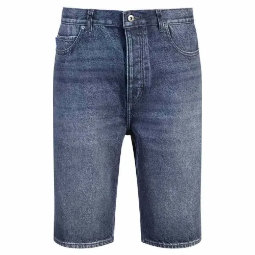 휴고 보스 Skate 10270682 02 BLUE 데님 반바지 141857471