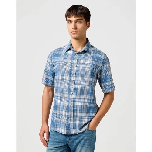 랭글러 112364054 Regular Fit 반팔 셔츠 141876080