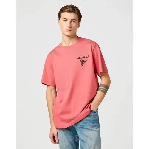 랭글러 Graphic Relaxed Fit 반팔 티셔츠 141876090