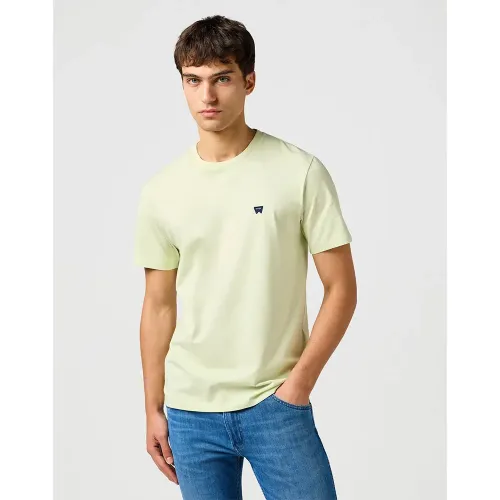 랭글러 Sign Off Regular Fit 반팔 티셔츠 141876106