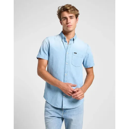 LEE Button Down 반팔 셔츠 141888676